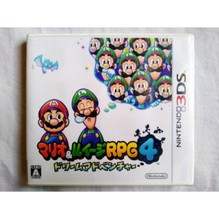 3DS Mario &amp; Luigi RPG4 Dream Adventure Japan มือ 1 สำหรับสายสะสม