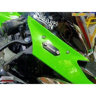 อุดรูกระจกแต่ง ZX6R โลโก้ออริจินอลส์