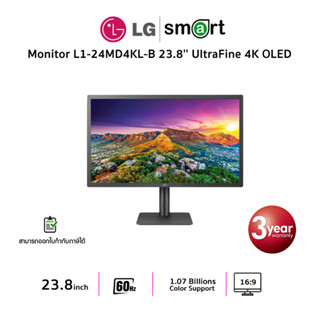 LG 24MD4KL-B 23.8" UltraFine 4K UHD IPS Monitor