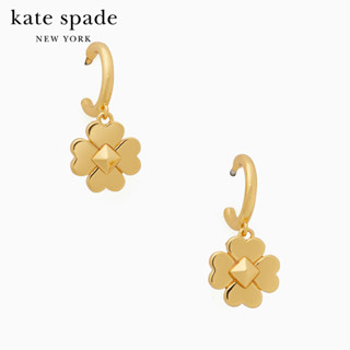 KATE SPADE NEW YORK SPADES &amp; STUDS HUGGIES O0R00298 ต่างหู