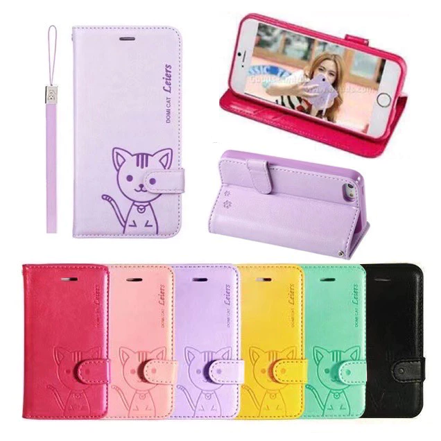 เคสฝาพับ Domicat Samsung A57 A37 A06 A16 A26 A36 A56 A55 A10 A20 A30 A10S A20S A30S A50 A50S เคสใส่บัตร ตั้งได้ แถมสาย