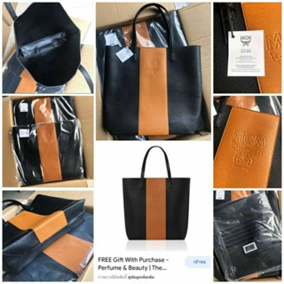 กระเป๋า MCM PARFUMS BAG LIMITED งานหนังทั้งใบ ใบใหญ่ งานแท้100% สินค้ามาน้อยมีจำนวนจำกัดจ้า ของใหม่ ป้ายห้อยจ้า
