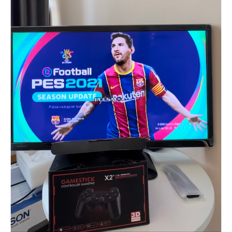 <ร้านคนไทย> New Product stick X2 plus 4K 3D เล่นเกม HD คอนโทรลเลอร์ไร้สาย รองรับ 2 ผู้เล่น ขนาด 64 GB 30,000 เกม