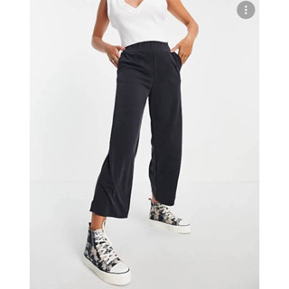 MONKI Wide legs trousers กางเกงผ้า