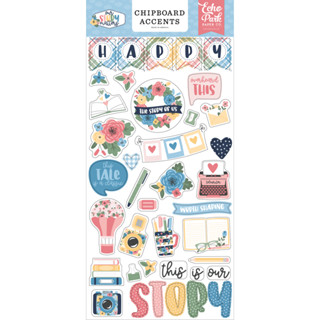 Our Story Matters Chipboard 6"X13" สติกเกอร์หนา