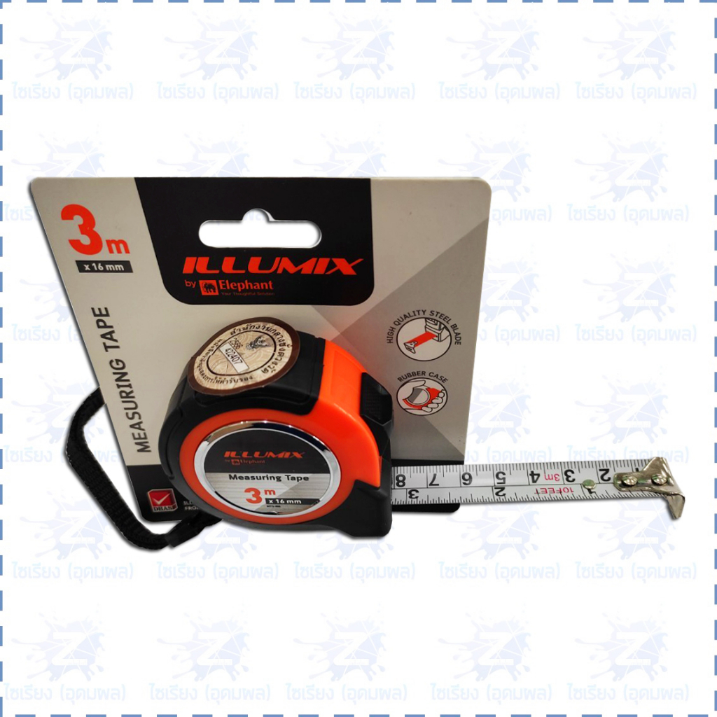 รวมอุปกรณ์ช่าง Illumix ตราช้าง ไขควง คีม ประแจ ตลับเมตร Screwdriver Wrench Pliers Measuring Tape