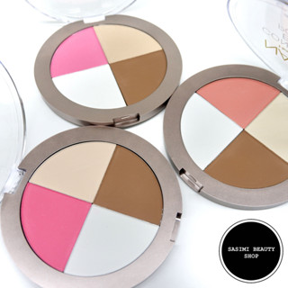 HengFang  Blush Powder Palette พาเลตต์แต่งหน้า