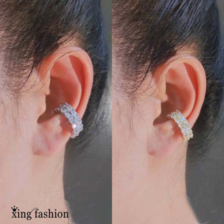 earcuff ต่างหูแบบเกาะ/หนีบ ต่างหูแฟชั่นสไตส์เกาหลี,ต่างหูยอดนิยม,XE00495