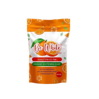 สบู่ส้มล้างหน้าบีอีไวท์ BE WHITE ORANGE WHITENING SOAP