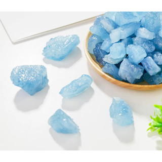 1 Pc Natural Raw Aquamarine 2-3 cm / Top High Premium Grade Quality Stone / Genuine Untreated Aquamarine.