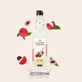 ไซรัป Flavor Library Lychee 750 Ml.