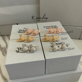 [ส่งฟรี] New Vivienne Westwood Earring