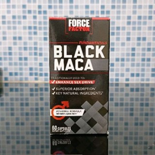 FORCE FACTOR BLACK MACA(60capsules)