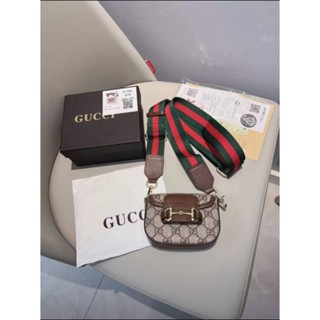 🌸กระเป๋า🌸Gucci Hoursebit 1955 mini