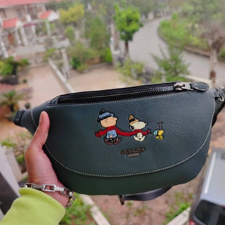 Coach CE618 Coach X Peanuts Warren Belt Bag