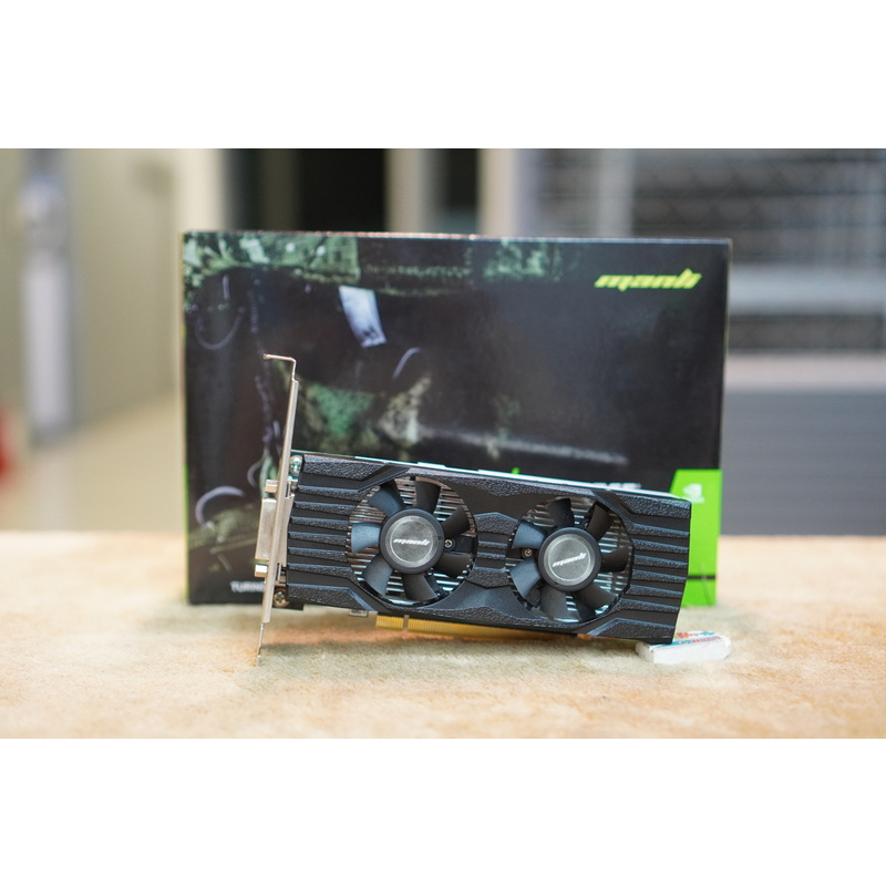 VGA (การ์ดแสดงผล) MANLI GEFORCE GTX 1650  LOW PROFILE - 4GB GDDR6