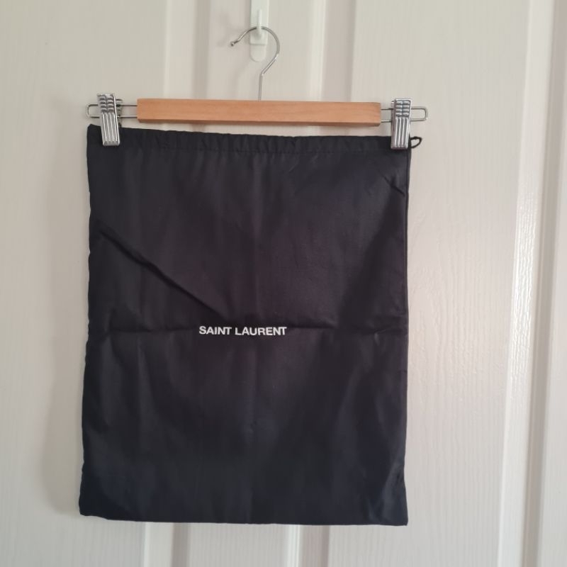 YSL ถุงผ้า Saint Luarent ของแท้ ข้างในบุผ้า made in italy แบรนด์เนม
