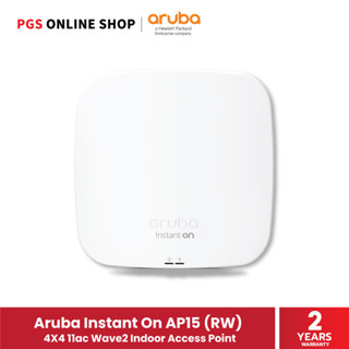 Aruba Instant On AP15 (RW) อุปกรณ์กระจายสัญญาณ 4X4 11ac Wave2 Indoor Access Point (R2X06A)