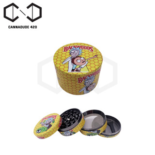 ที่บด 50mm/55mm Backwoods Grinder 4 Parts Aluminum Herbal and Grinding เครื่องบดสมุนไพร ที่บดสมุนไพร เครื่องบดมือ