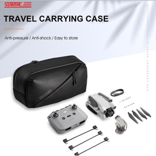 STARTRC Crossbody Storage Bag for DJI OM6 / Pocket 2 / Action 3 Camera Portable Chest Bag for DJI Mini 3 2 Pro Storage