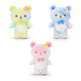 Ocean toys ลิขสิทธิ์แท้ ตุ๊กตา Umaikuma Rainbow : Pink / Green / Sky  8"