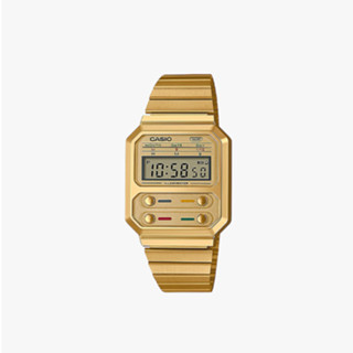 [ประกันร้าน] Casio นาฬิกาข้อมือ รุ่น A100WEG-9ADF-S General Watch Gold