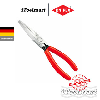 KNIPEX คีมปากแบนแหลม 30 11 140 SB ด้ามพลาสติก