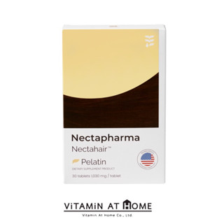 Nectapharma Nectahair™️ Pelatin 🇺🇸 30 เม็ด วิตามินบำรุงผม ลดผมร่วง ลดผมบาง เพิ่มผมเกิดใหม่ รากผมแข็งแรงa