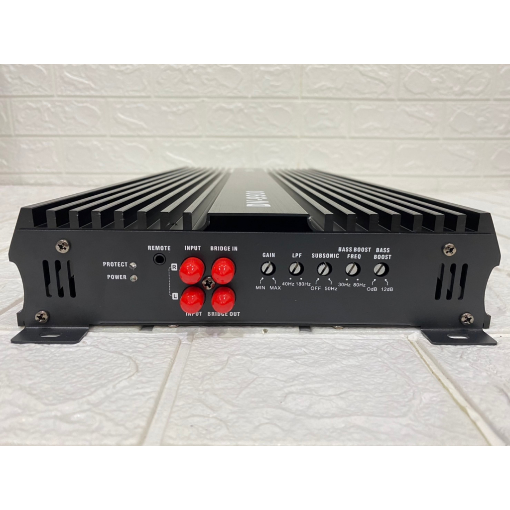 เพาเวอร์แอมป์ คลาสดี 2CH. 8500วัตต์เต็ม DV-9900 เบสหนักแน่น Power amplifier CLASS D 6000W ขับลำโพงซับ 10นิ้ว 12นิ้ว 15-2
