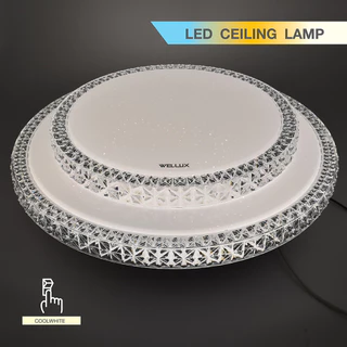 WELLUX โคมไฟเพดานติดลอย 3 แสง 24W 40W LED CEILING LAMP 3 STEP รุ่น PRINCESS SERIES