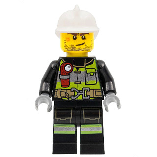 [ Minifigures ] มินิฟิก Lego - Fire Fighter male : City Fire (cty1255, 60280) ราคา/ชิ้น