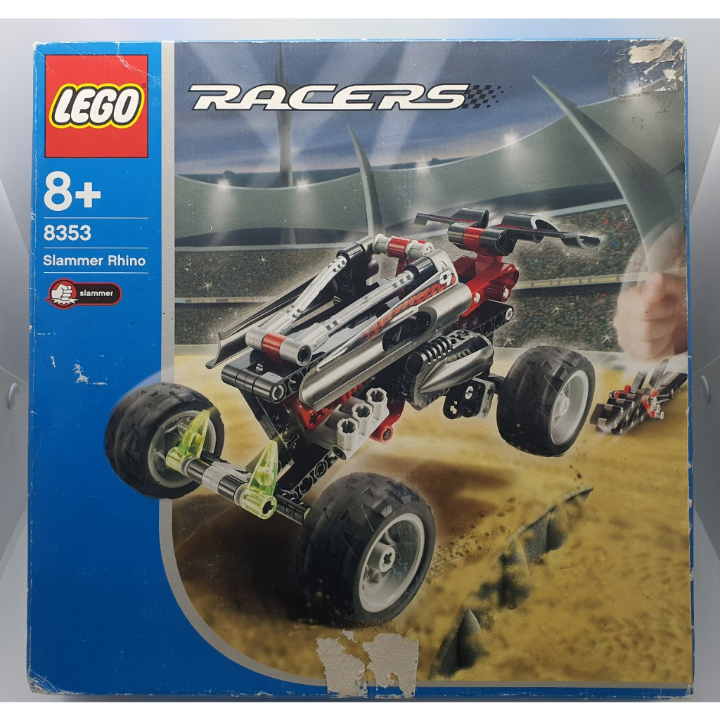 Lego Racers 8353 - Slammer Rhino รถแข่ง พร้อมตัว Slammer ปล่อยรถ