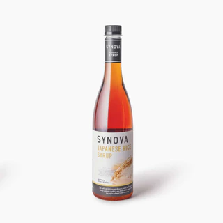 ไซรัปน้ำเชื่อม SYNOVA : ไซรัปรสข้าวญี่ปุ่น Japanese Rice flavoured Syrup (Btl-830 ml.)