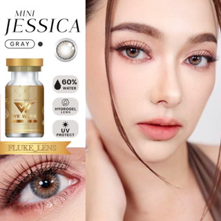 คอนแทคเลนส์ Hydrogel ค่าอมน้ำ60%💦 Mini Jessica (มินิ) 💋 We wink เกรดพรีเมียม Made in Korea 🇰🇷