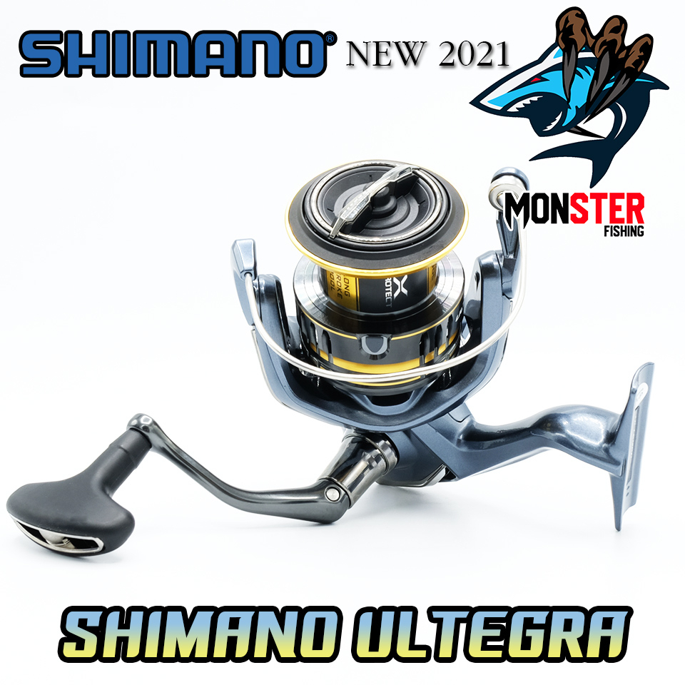 รอกตกปลา รอกสปินนิ่ง SHIMANO ULTEGRA ปี 2021 รุ่นใหม่ (มีให้เลือกหลายเบอร์) ราคา ถูกที่สุด ดีลบีเคเค แกลเลอรีภาพที่ 5