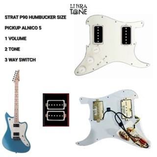 LIBRA TONE  วงจรกีต้าร์ไฟฟ้า STRAT P90 HUMBUCKER SIZE  ( ALL UPGRADES)