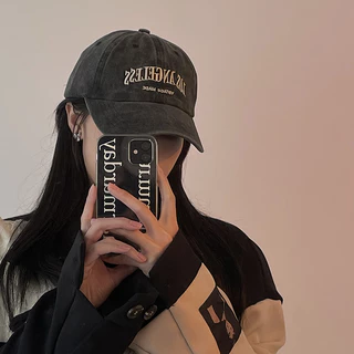 ส่งจากไทย❀หมวกเบสบอล หมวกกีฬาสี แก๊ป ปัก Los Angeles สีซีด cap สไตล์วินเทจใ มีปีก ปรับขนาดได้ มี 6 สี