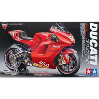 💥ใส่โค้ดลดเพิ่ม 20฿💥🏆 TAMIYA 14101 ชุดประกอบจำลองมาตราส่วน 1:12 DUCATI DESMOSEDICI โมเดลประกอบ ต้องไปสร้างและทำสีเอง