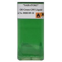 SARATOKI สีผสมน้ำมันปิโตรเลียม Oil Green G95 Liquid 18Kg./Pail (มี Cer.+COA รับรองสินค้า)