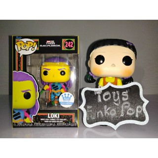 Funko Pop Marvel : Loki Blacklight 242