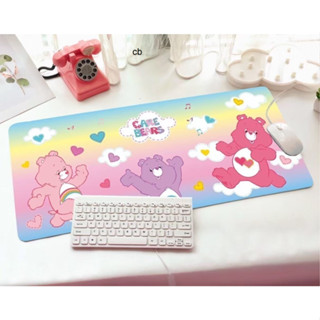 CAR BEAR PP แผ่นรอง คีย์บอร์ด รองคีย์บอร์ด keyboard ลาย CAR BEAR PP ขนาด 30 x 70 cm แผ่นหนานุ่ม มียางกันลื่น ด้านใต้ 798