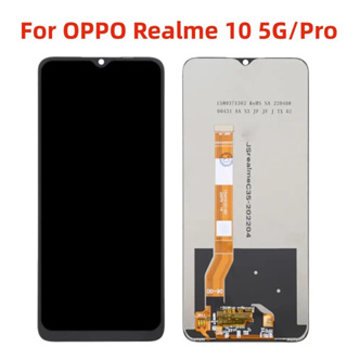 6.72 "Original สำหรับ Oppo Realme 10 Pro LCD RMX3663 RMX3660 RMX3661จอแสดงผล Touch Digitizes