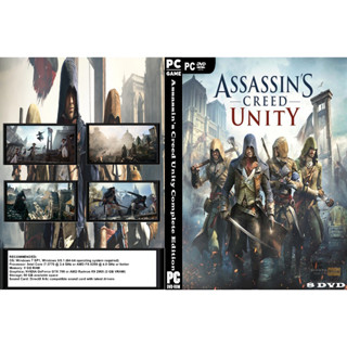 แผ่นเกมส์ PC Assassin’s Creed Unity Complete Edition (8DVD)