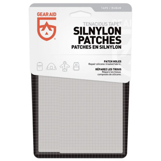 Gear Aid Tenacious Tape Silnylon Patches แผ่นปะ เต็นท์ ผ้า ripstop nylon พร้อมกาวซิลิโคน by Jeep Camping