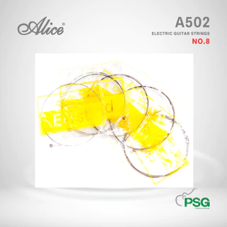 ALICE รุ่น A502 ELECTRIC GUITAR - SILVER เบอร์ 8 SET 3 ( ถูกมาก )