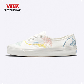 VANS AUTHENTIC 44 DX - LINEN BLOSSOM CLOUD DANCER รองเท้า ผ้าใบ VANS ชาย หญิง