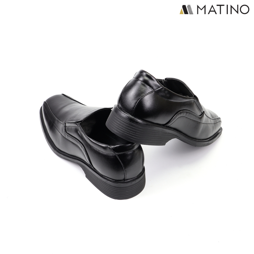 MATINO SHOES รองเท้าชายคัทชูหนัง รุ่น MNS/B 3022 - BLACK