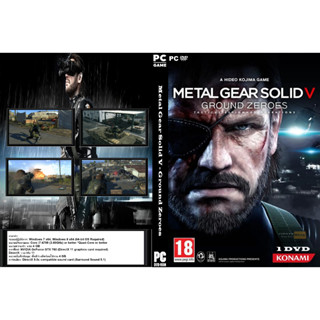 แผ่นเกมส์ PC Metal Gear Solid V Ground Zeroes (1DVD)