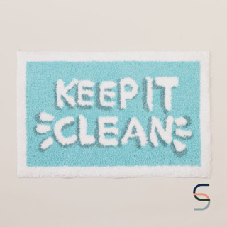 SARABARN Keep It Clean Bathmat | พรม พรมเช็ดเท้า พรมห้องน้ำ พรมตกแต่งบ้าน