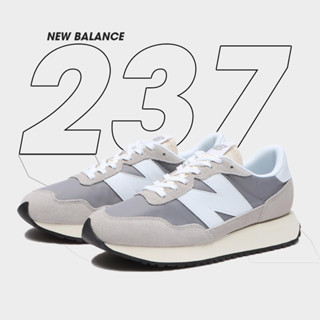 New Balance นิวบาลานซ์ รองเท้าผ้าใบ รองเท้าลำลอง M 237 LFSTY MS237RCS (2990)